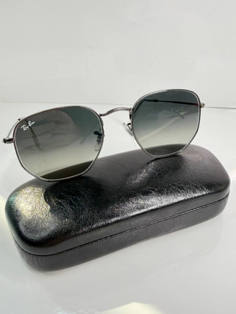Ray-Ban RB3548-N Hexagonal Sunglasses – Made in Italy